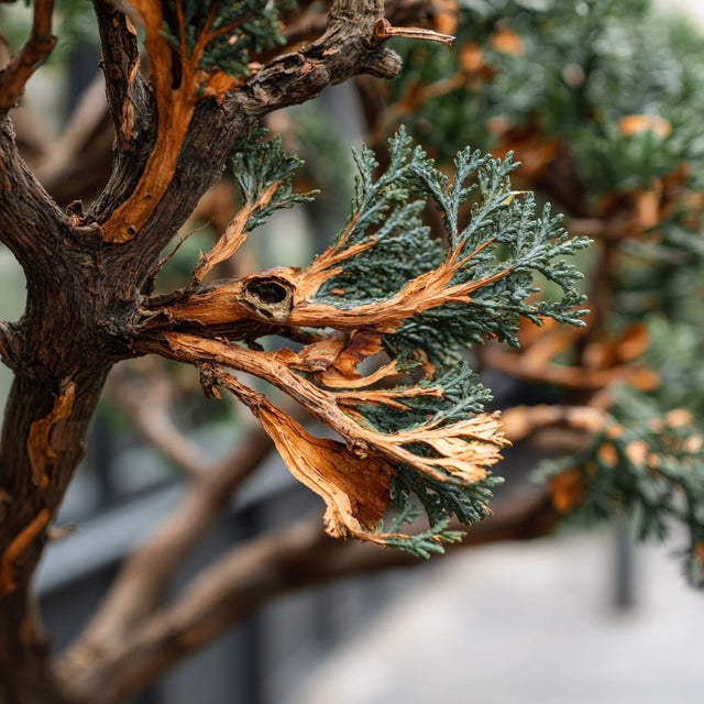 Taxus wordt bruin: oorzaken en oplossingen