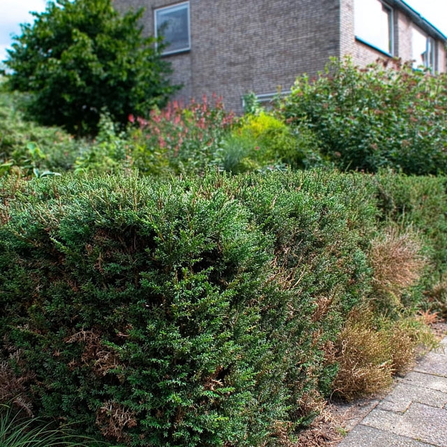 Taxus wordt bruin: oorzaken en oplossingen